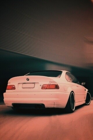 Белый БМВ обои