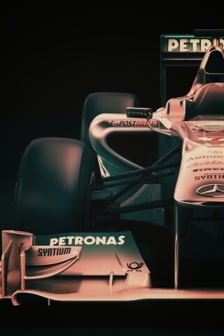 Болид Мерседес обои