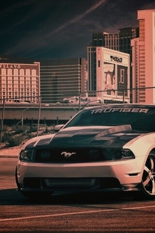 Тюнингованный Форд Мустанг обои