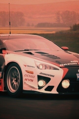 Гоночный Лексус обои