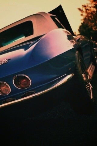 Ретро Chevrolet Corvette обои