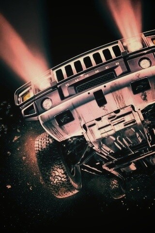 Хаммер в полете обои