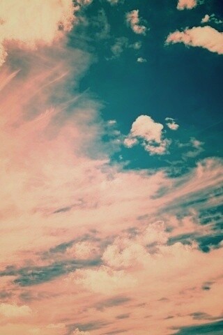 Голубое небо обои