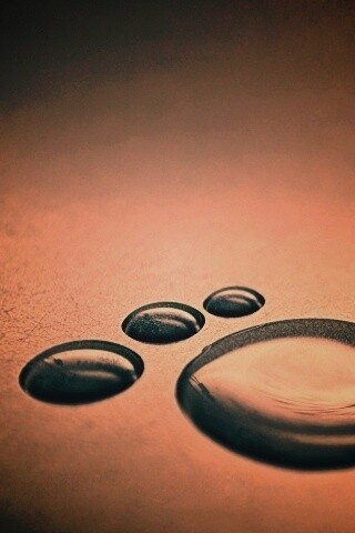 Капли воды обои