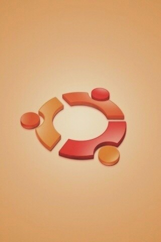 Официальный логотип Убунту обои