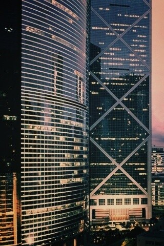 Группа небоскребов обои