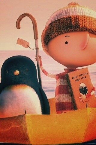 Откуда приходят пингвины обои