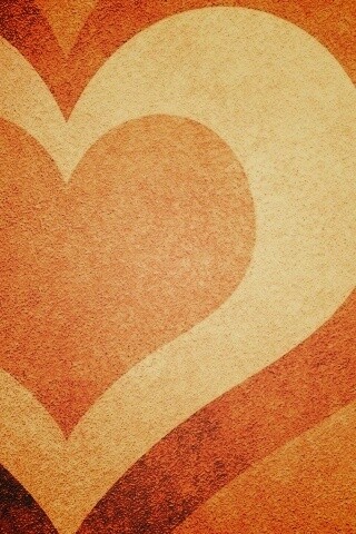 Песочное сердце обои