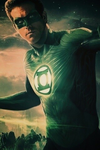 Зелёный фонарь обои