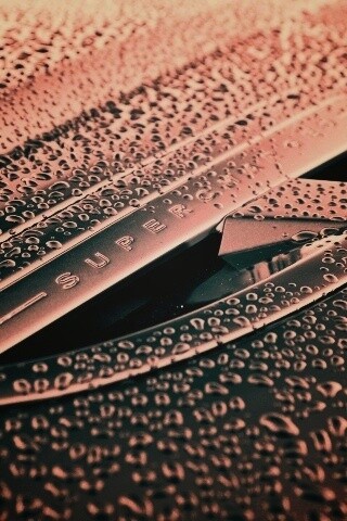 Воздухозаборник автомобиля Ягуар обои