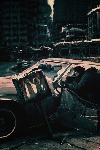 Картина запустения обои