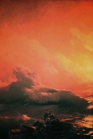 Айвазовский: Девятый вал обои