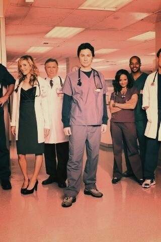 Герои сериала Клиника обои