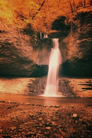 Водопад в Швейцарии обои