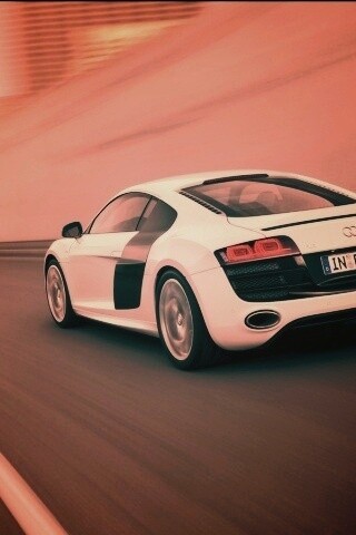 Ауди вид сзади обои