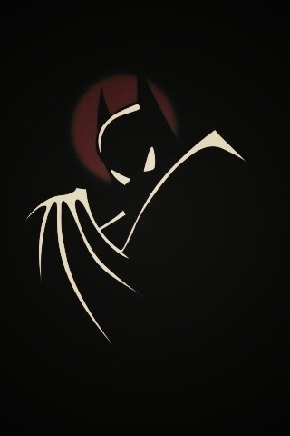 Логотип мультфильма о Бэтмене обои