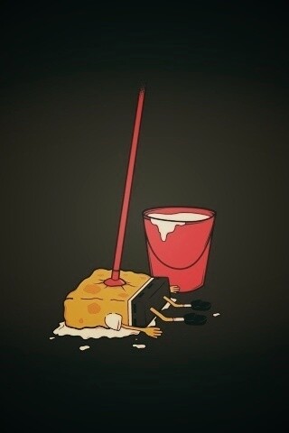 Швабра Боб обои