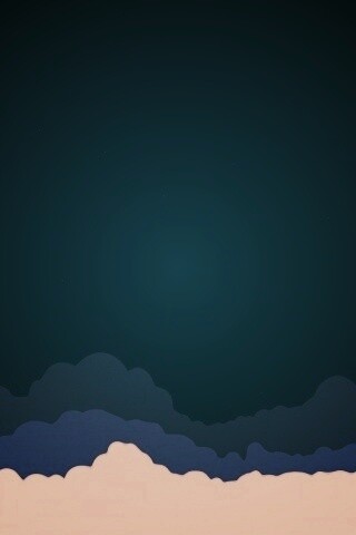 Над облаками в векторном стиле обои