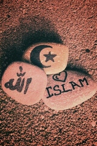 Религия на камнях обои