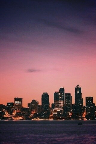 Пейзаж Сиэтла обои