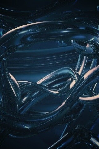 Синие трубки обои