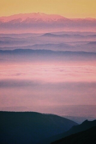 Слой тумана обои