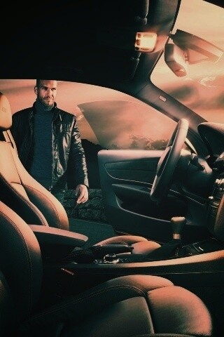 Салон автомобиля BMW обои