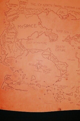 Карта интернета обои