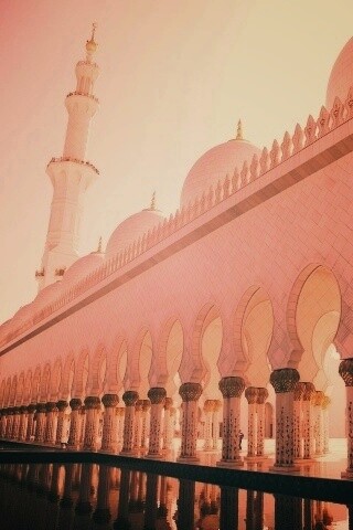 Мечеть шейха в Абу-Даби обои