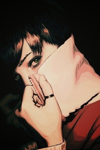 Зеленые глаза обои