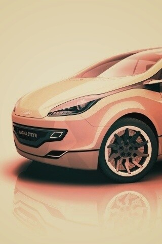 Концепт хэтчбека обои