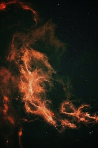 Яркая космическая туманность обои