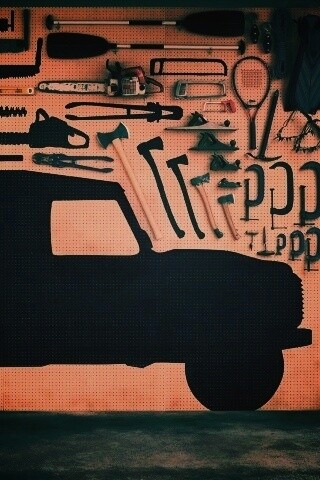 Типичный гараж обои