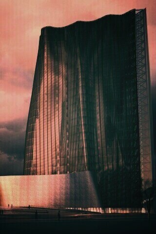 Здание обои