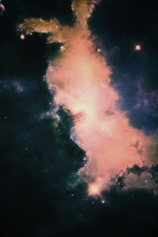 Туманность в далёком космосе обои