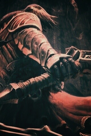 Воин с булавой обои