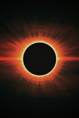 Солнецное затмение обои