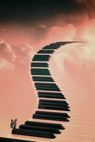 Музыка, которая ведёт нас на седьмое небо обои