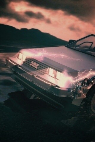 Машина времени обои