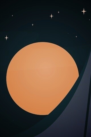 Полная луна обои