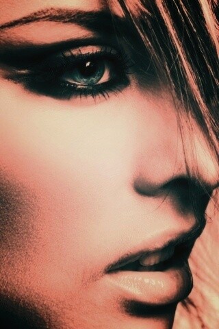 Глаза цвета моря обои