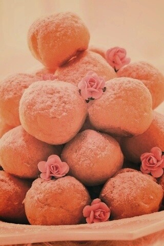 Круглые пироженки обои