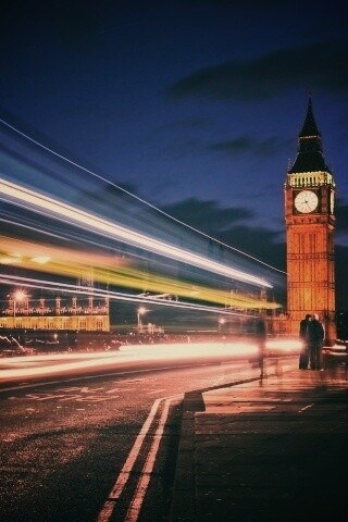 Лондон в движении обои