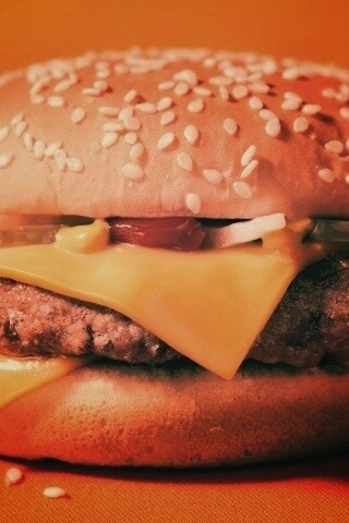 Сочный чизбургер обои