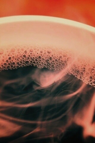 Горячий кофе обои