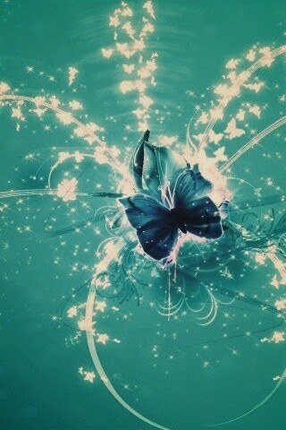 Волшебная бабочка обои