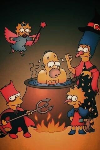 Шабаш Симпсонов обои