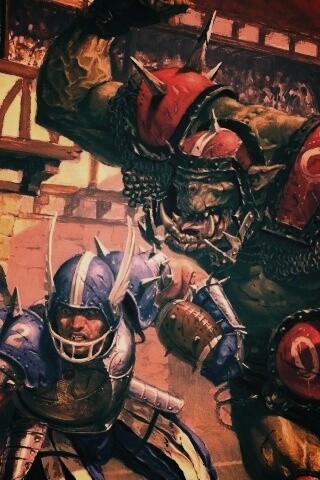 Игра людей и орков обои