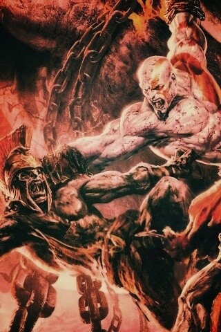 Бог войны обои