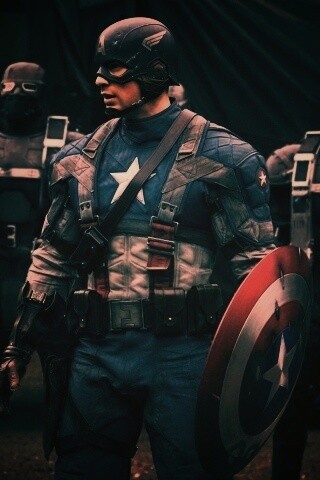 Капитан Америка обои